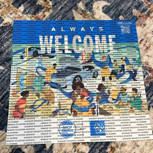 SHOP SMALL BUSINESS SATURDAY Bundle 7 Bags, 1 Card, 12 Stickers, Window Clings - Picture 4 of 16